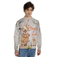 thumbnail image 4 of Trick or Treat Chesapeake Bay Retriever Funny Mummy Cosplay Pumpkin Candy Basket All Over Print 3D Baseball Jacket Chessie Dog Lover Bomber Jacket Softball - 12016, 4 of 6