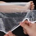 thumbnail image 2 of NUOLUX 4Ud Funda Desechable Para Motocicleta Transparente Protección Contra Lluvia Y Suciedad En Exteriores, 2 of 6
