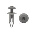 thumbnail image 1 of Unique Bargains 50pcs 6mm Hole Dia Plastic Push Type Clip Bumper Mudguard Rivet Fastener for Car, 1 of 2