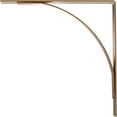 thumbnail image 4 of Ekena Millwork 3"W x 22"D x 22"H Morris Steel Bracket, Hammered Gold, 4 of 11