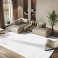 thumbnail image 3 of SAFAVIEH Vision Adrasteia Overdyed Solid Area Rug, Ivory Grey, 5' x 5' Square - Modern Design, Ivory Grey & -, Non-Shedding & Easy Cleaning, Ideal for Living Room, Bedroom, Dining Space, 3 of 17