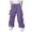 Purple, variant on Cargo Pants Baggy Cargo Pants Elastic High Waisted with Pocket Classic Fit Boys Athletic Pants Hip Hop Pants Size 14-15 Years Boys Clothes