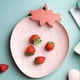 thumbnail image 2 of Strawberry Plastic Trays Snack Plates Kitchen Bowls, 2-pack Plastic Plates Serving Dishes Food Tray Decorative Serving Trays, 2 of 5