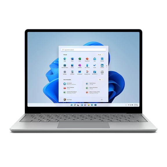 Restored Microsoft Surface Laptop Go 2 | 12.4" Intel Core i5-1135G7 8GB RAM 128GB Storage Windows OS- Silver (2022)