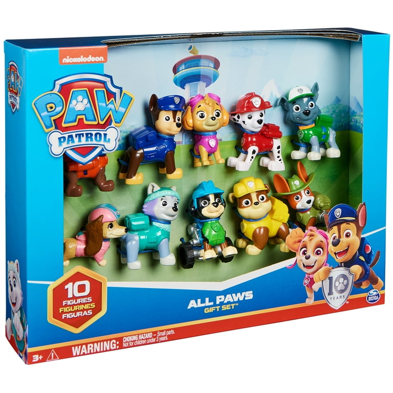 Paw Patrol Patrulla Canina All Paws 10 figuras Colombia