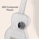 thumbnail image 3 of Ukelele Kala Waterman Sea Glass Soprano de 4 cuerdas con funda, 3 of 6