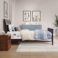 thumbnail image 4 of AFI Portland Twin Foundation Bed Frame with Matching Footboard, Espresso, 4 of 9
