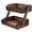 2 Tier, variant on Fruit Basket For Kitchen Bowl Counter Organizer Wooden Vegetable Holder Countertop Bread Storage Stand(2 Tier)