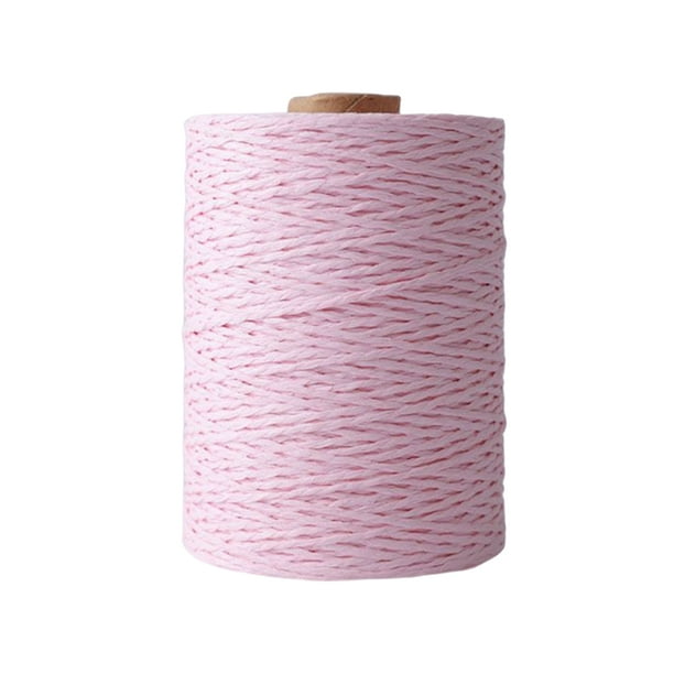 Soga 1 rollo de hilo para manualidades, 200 gramos, hilo grueso para bricolaje, para bolsa de cojín con gancho (18) Likrtyny Libre de BPA