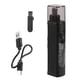 thumbnail image 2 of Recortador de Vello Nasal Eléctrico Portátil Multifunción, Recargable por USB, Set de Aseo Masculino, Recortador de Vello Nasal y de Orejas., 2 of 5