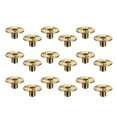 thumbnail image 1 of Phenofice Écrous à Bride Trois Trous 18 Pcs Base Ronde Design pour Professionnels dans la Fixation de Meubles 3.65x3.65 Po, 1 of 2