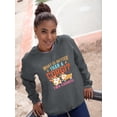 thumbnail image 2 of Better Than A Corgi? Two Corgis! Sweatshirt Women -Image by Shutterstock, Female Medium, 2 of 4