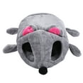 thumbnail image 1 of Pet Sleeping Bed Mouse Shape Cave Keep Warm Soft Comfortable Nest House for CatsGray, 1 of 14