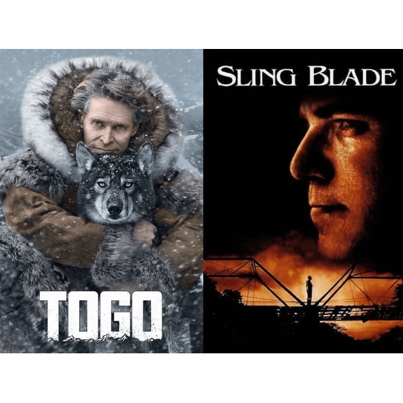 Togo (2019) & Sling blade (1996) 2 DVD Movie Combo (English)