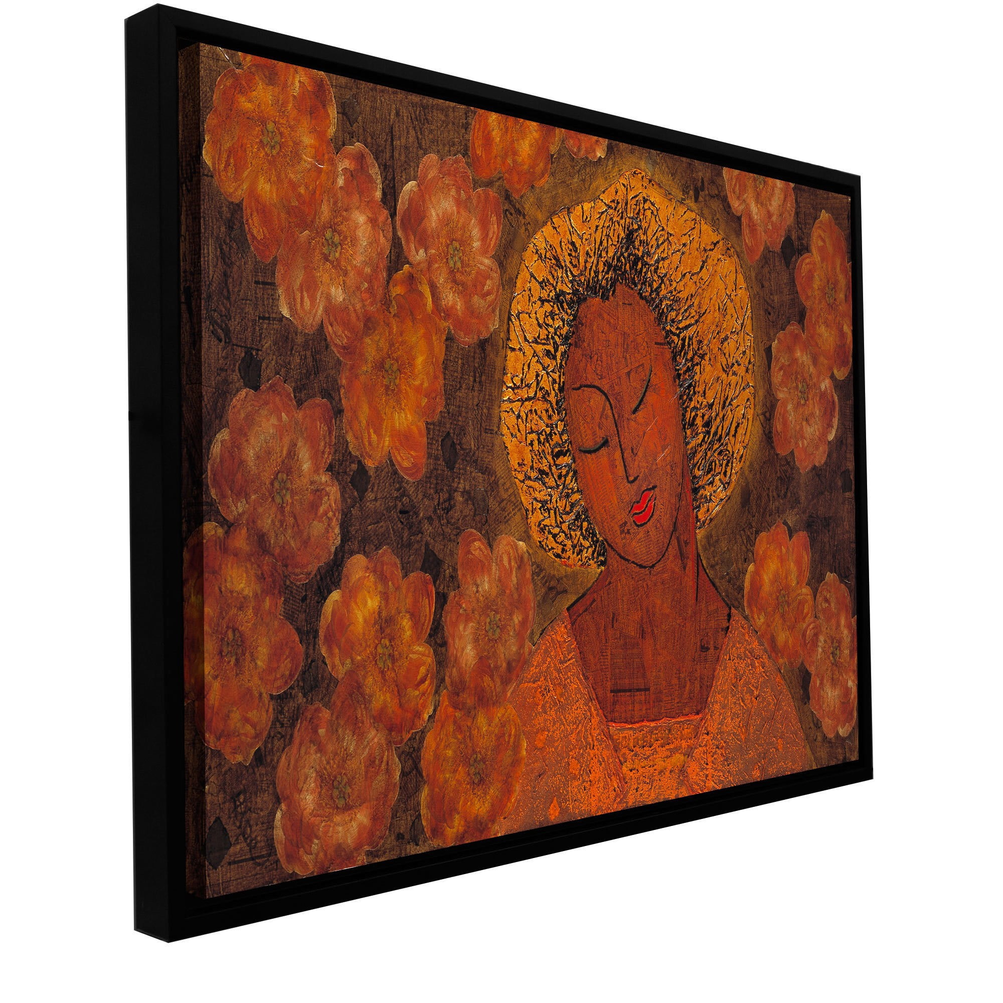 Gloria Rothrock "Tahitian Dreams" Floater-Framed Gallery-Wrapped Canvas