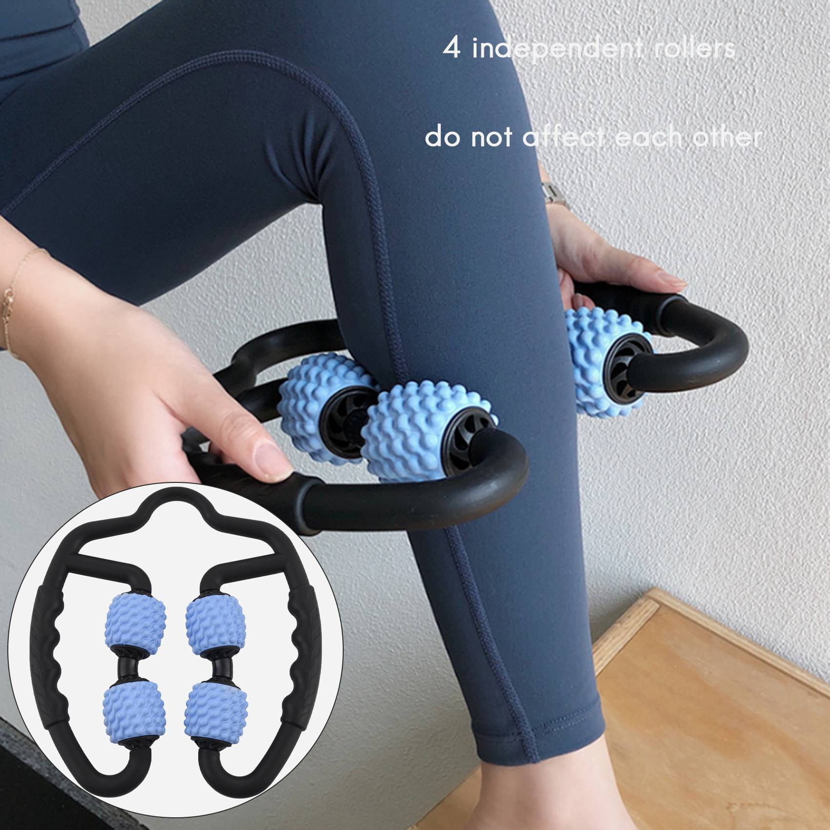 Foam Shaft Roller Muscle Relaxer Hand Lean Leg Massage Accessory Tools Equipment 