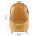 thumbnail image 2 of Coofit Makeup Organizer Plastic Portable - LED Cosmetic Holder Large Makeup Drawer Box, 2 of 10