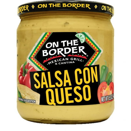 On The Border Mexican Grill & Cantina Salsa Con Queso, 15 oz.