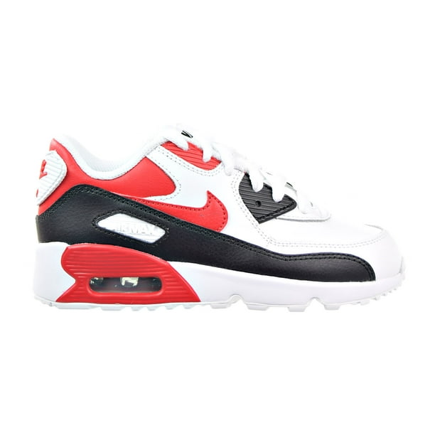 Nike Air Max 90 LTR (PS) Little Kid's Shoes White/University Red/Black
