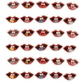 thumbnail image 2 of Miangastore Pack de Sifflets Variété Vibrante de Couleurs 30 Pcs 4.3 Po, 2 of 8
