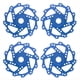 thumbnail image 1 of Adaptador de Cubo Hexagonal de Rueda de Disco de Freno de 4 Piezas de 17 mm para Arrma 1/7 Infraction Limitless Felony 1/8 RC, Piezas de Actualización Azules, 1 of 5