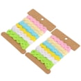 thumbnail image 1 of Color Zigzag Ribbon Color Ribbon Zigzag Lace Ribbon Color Wave Ribbon 2Pcs Color Zigzag Ribbon DIY Hand Made Material Cloth Hair Accessories Sewing Decoration 8mm, 1 of 8