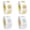 Gold&Silvery 1000PCS, variant on 500Pcs Snowflake Stickers/Roll Gold Foil Snowflake Stickers Round Adhesive Label Sticker Decal for Birthday Envelopes Invitations Gift Cards Gifts Decor (6 Designs)