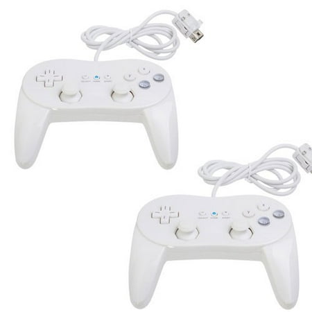 Zettaguard 2 Pack Classic Pro Controller For Nintendo Wii/WiiU