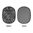 thumbnail image 2 of Pofeuu Snake Print Silicone Pot Mat Mitten With Hanging Loop Heat Resistant Oven Mitts Non-Slip Bbq Baking Smoking Potholders, 2 of 7