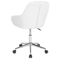 thumbnail image 2 of Cortana Home and Office Mid-Back Chair in Black Fabric, 2 of 7