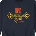 thumbnail image 3 of MTV - Headbangers Ball 1987 - Men's Crew Neck Fleece Pullover, 3 of 5