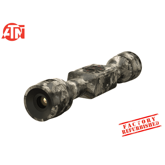 Restored Premium ATN Thor-LT, 320 2-4x Thermal Rifle Scope Mossy Oak Elements Terra (Refurbished)