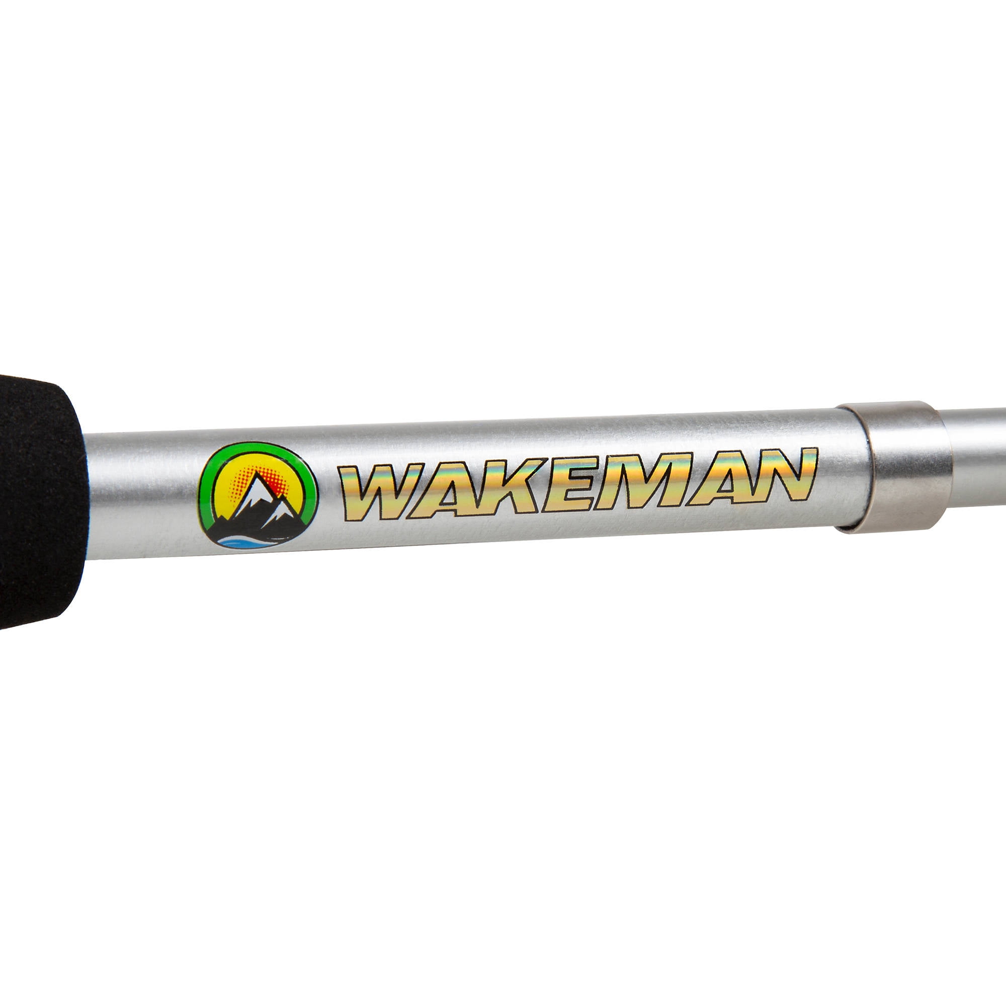 Wakeman Ultra Series Telescopic Spinning Rod and Reel Combo with Black Finish