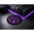thumbnail image 4 of 3D Halloween Round Rug, Illusion Halloween Round Mat, Funny Rug with Non-Slip Soft Visual Effect Door Mat for Living Room Indoor Decor, 4 of 5