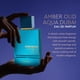thumbnail image 3 of Al Haramain Amber Oud Eau de Parfum | Aqua Dubai | Colonia Oud con atomizador | Perfume para hombre: Bergamota, notas verdes, mandarina, melón, piña, ámbar, vainilla, almizcle (100 ml), 3 of 7