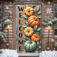 thumbnail image 4 of Wooden Welcome Sign Halloween Autumn Decor Pumpkins Thanksgiving Harvest for Fall Decoration Outdoor Indoor Home, 4 of 9