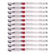 thumbnail image 1 of 12 Piezas Bolígrafos De Gel Roller Ball Bolígrafos Black Ink Office Material Escolar K40 Baoblaze Bolígrafos de gel negro, 1 of 8