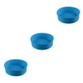 thumbnail image 1 of kurtrusly Mariage Fête Gâteau Restaurant Réutilisable Mousse Lavable Moule Rond Cuisine Gadget Accessoires Bleu 6,5 Pouces 3Set, 1 of 6