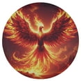 thumbnail image 3 of Lotusprinthandmade Phoenix Lovers Spare Tire Cover Without Backup Camera Hole 6 Sizes (27 in.), 3 of 7