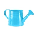 thumbnail image 2 of Indoor Watering Can, Small Plant Watering Can, 6X8 In, Vibrant Blue, Iron Pot, Comfort Handle, Water Can, Decorative Porch Display, Garden, 1 Pc, 2 of 4