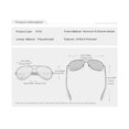 thumbnail image 3 of NINESUN Unisex UV400 Sunglasses Polarized Pilot Style Alloy Frame, 3 of 5