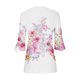 thumbnail image 4 of Camisetas con Cuello en V Mujeres Moda Impresa 3/4 Mangas Blusa, Top Cómodo Casual para el Hogar Y Diario, 4 of 5