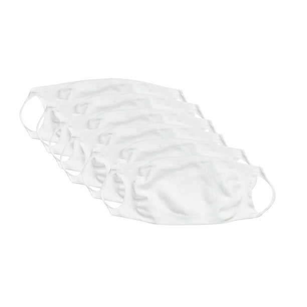 Hanes Hanes Signature Stretch Face Masks, 6 Pack
