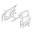 thumbnail image 2 of New Genuine Nissan Pathfinder Rear Door Weatherstrip Seal Right OE 82831ZS30A, 2 of 10