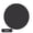 Black, variant on Round Mouse Pad Customized Premium-Textured Washable Desktop Protection Mouse Mat with Non-Slip Rubber Base 7.87×7.87×0.12 inches