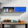 thumbnail image 3 of Fesbos Metal Garage Wall Cabinet with Doors, Wall Mounted Metal Storage Cabinet, Floating Garage Tool Cabinet for Garage, Basement, Kitchen, Warehouse, 3 of 9