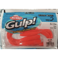 thumbnail image 2 of Berkley GSG4-SR Gulp Saltwater Grub, 4", 8pk, Salmon Red, 2 of 2