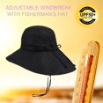 thumbnail image 4 of Sombrero anti-UV de poliéster Sombrero de verano unisex plegable Cómodo para trabajos de césped en el jardín Hugtrwg Para estrenar, 4 of 9