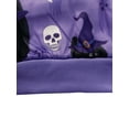 thumbnail image 6 of Nituyy Women Halloween Sweatshirts Skull Ghost Cat Pumpkin Print Round Neck Long Sleeve Pullovers Tops, 6 of 9