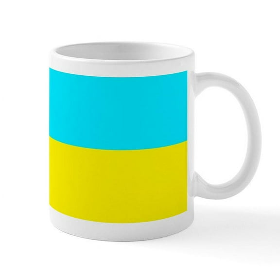 CafePress - Ukraine Mug - 11 oz Ceramic Mug - Novelty Coffee Tea Cup